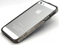 Бампер со стразами для iPhone 5